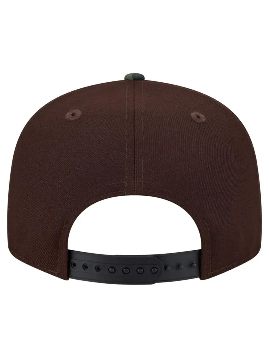 Кепка-снапбек Burnt Wood Camo 9FIFTY New Era — изображение 4 из 5, коричневый