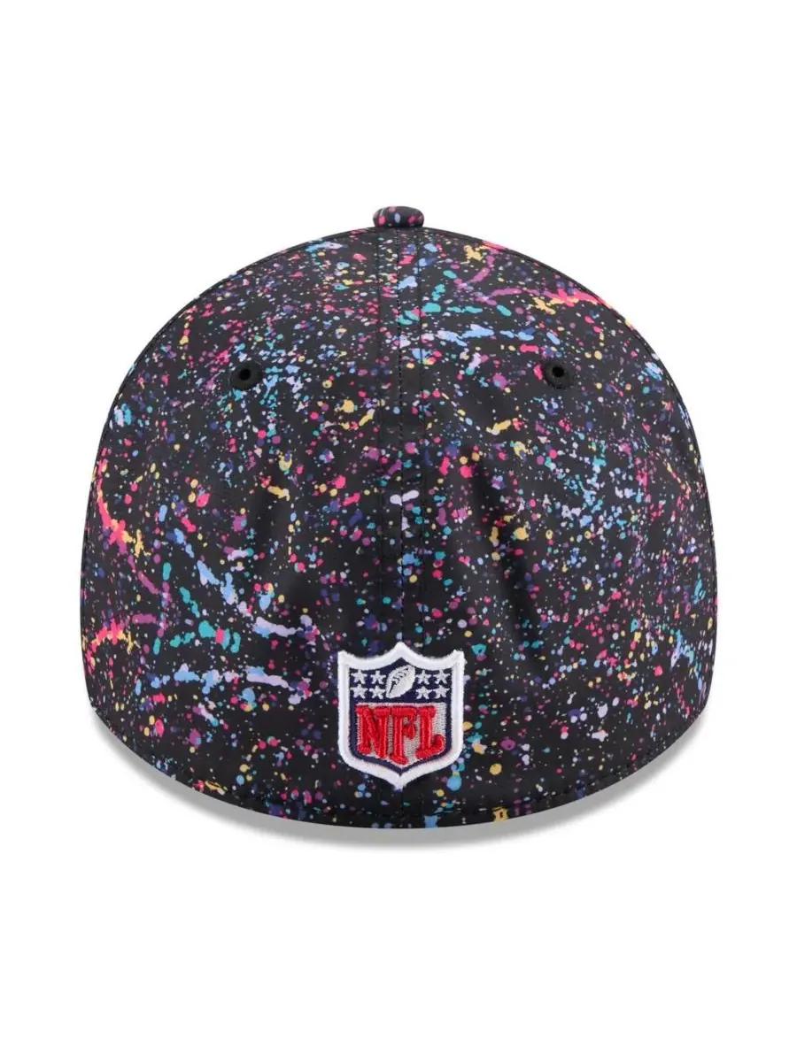 New Era Мужская черная кепка San Francisco 49ers 2025 NFL Crucial Catch 39THIRTY Flex — изображение 4 из 4, черный