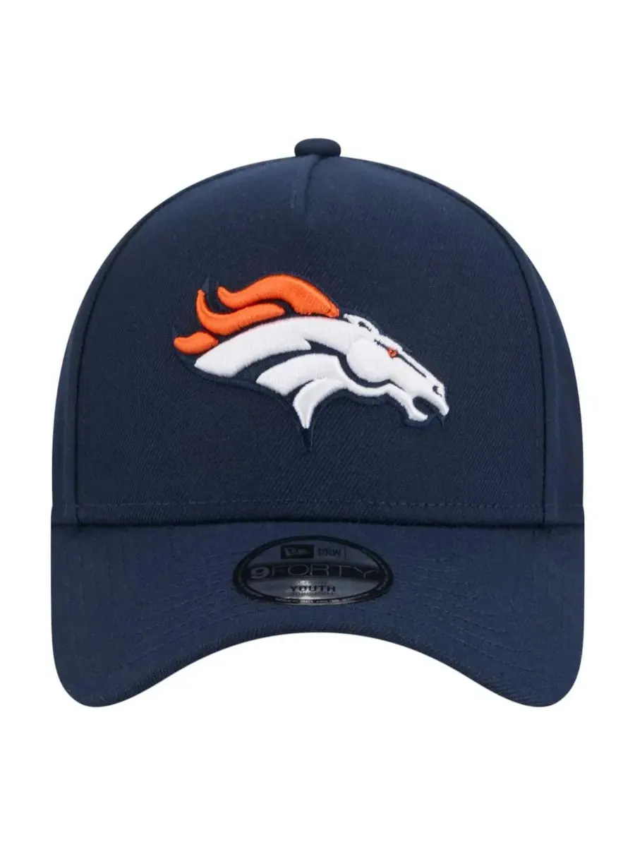 Кепка New Era Denver Broncos 9FORTY A-Frame — изображение 5 из 5, темно-синий