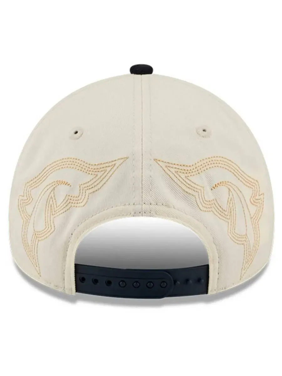 Кепка New Era Houston Astros Western Stitch 9FORTY A-Frame — изображение 4 из 5, серый