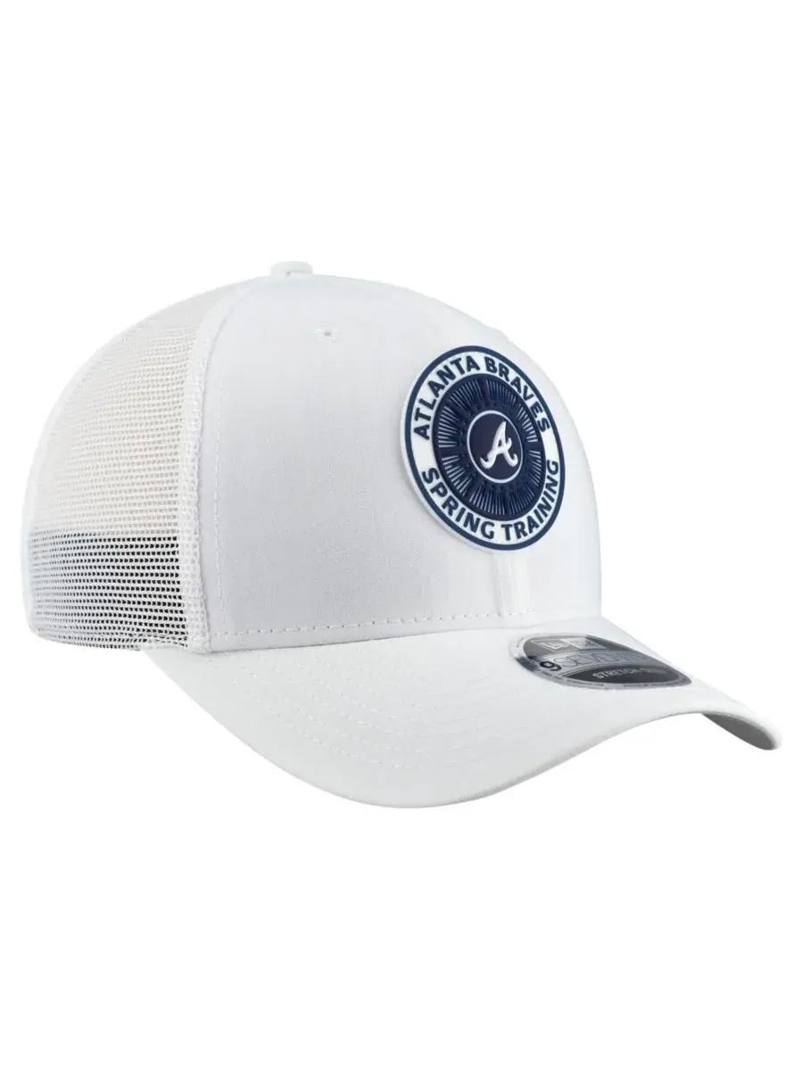 Кепка-тракер New Era 9SEVENTY, Atlanta Braves — изображение 3 из 4, белый