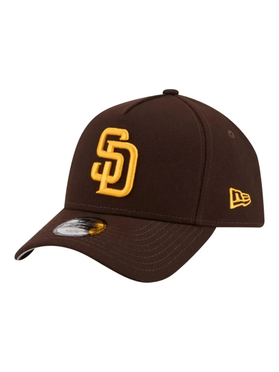 Кепка New Era 9FORTY A-Frame с вышитым логотипом San Diego Padres