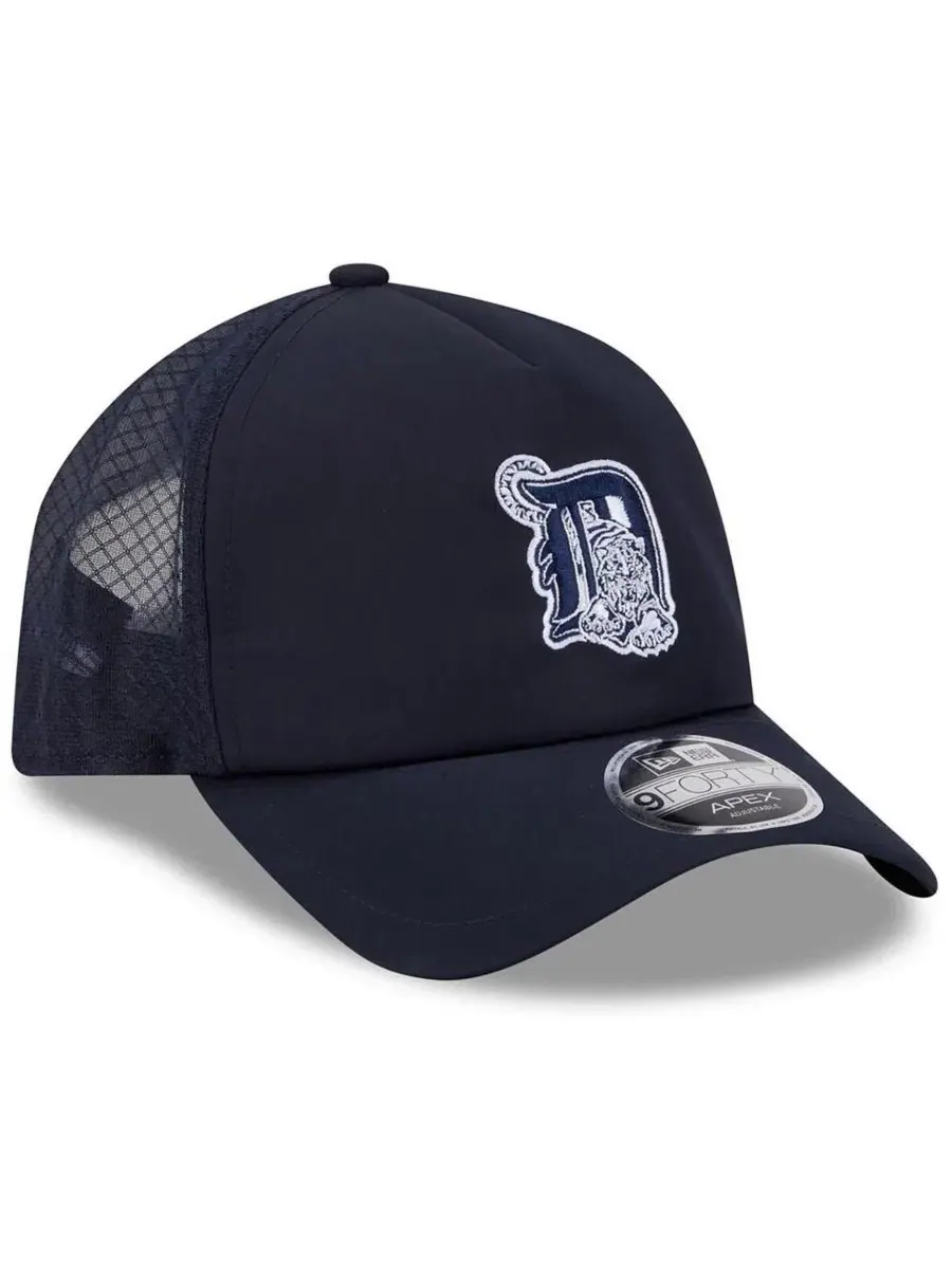 Кепка с вышитым логотипом Detroit Tigers New Era — изображение 3 из 4, темно-синий