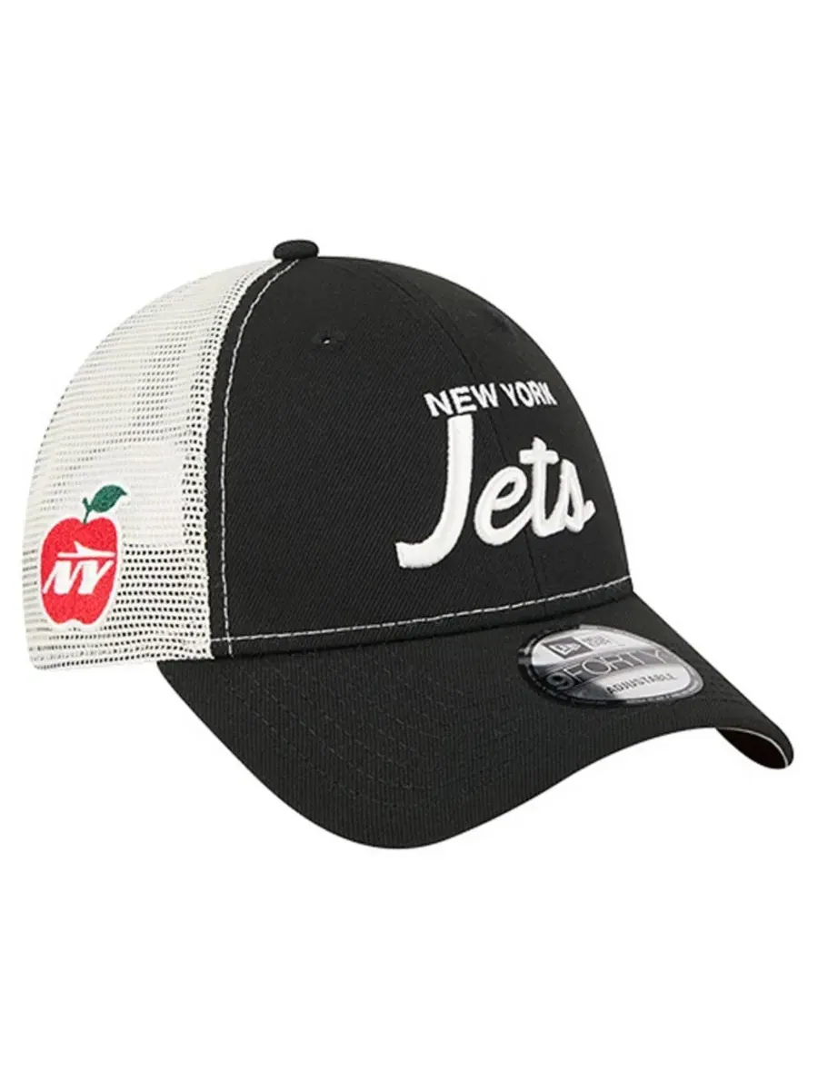 Кепка New York Jets Apple Trucker 9FORTY Adjustable Hat New Era