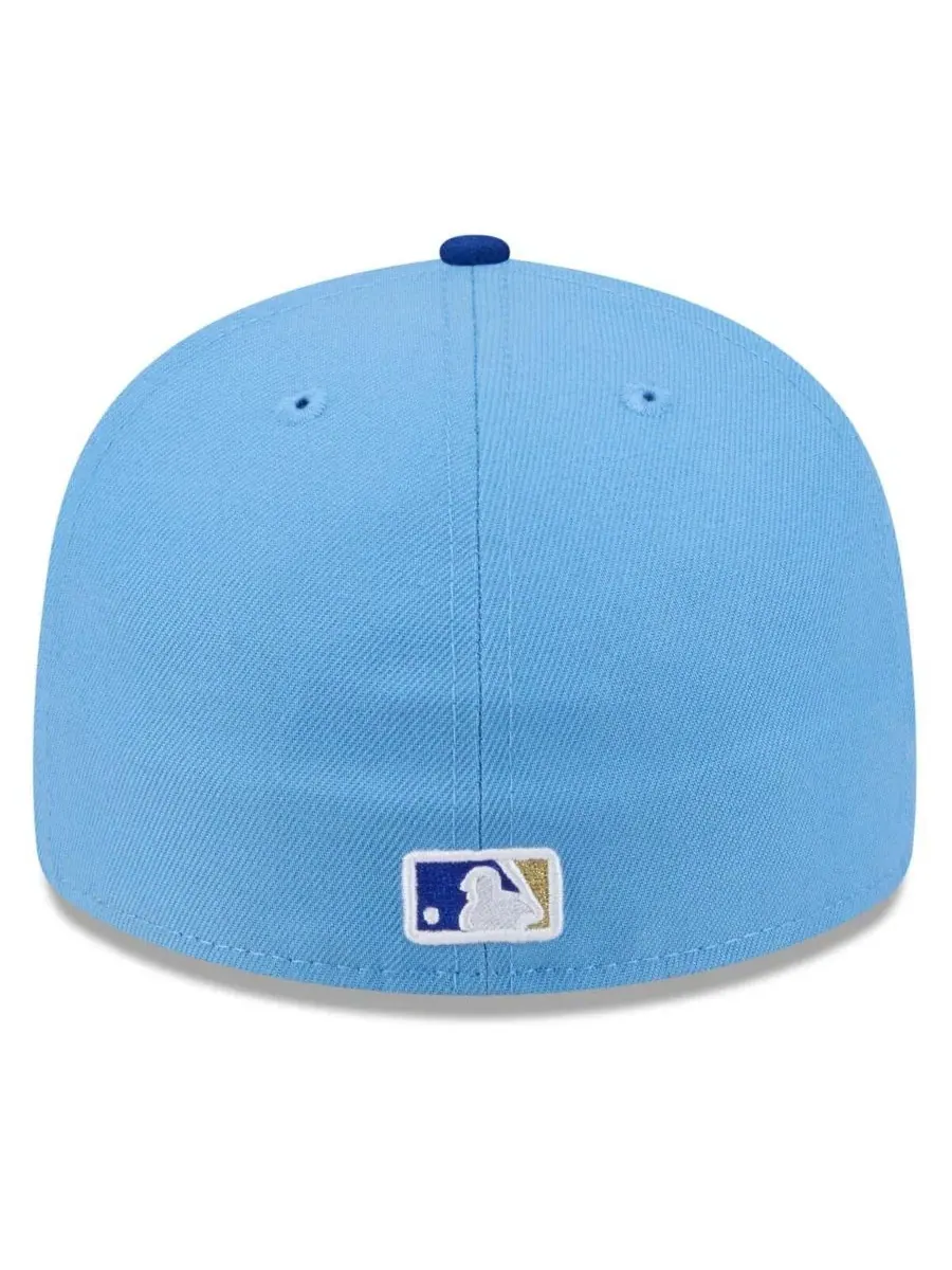 Кепка-бейсболка New Era Kansas City Royals 2026 Spring Training 59FIFTY — изображение 4 из 4, светлый синий