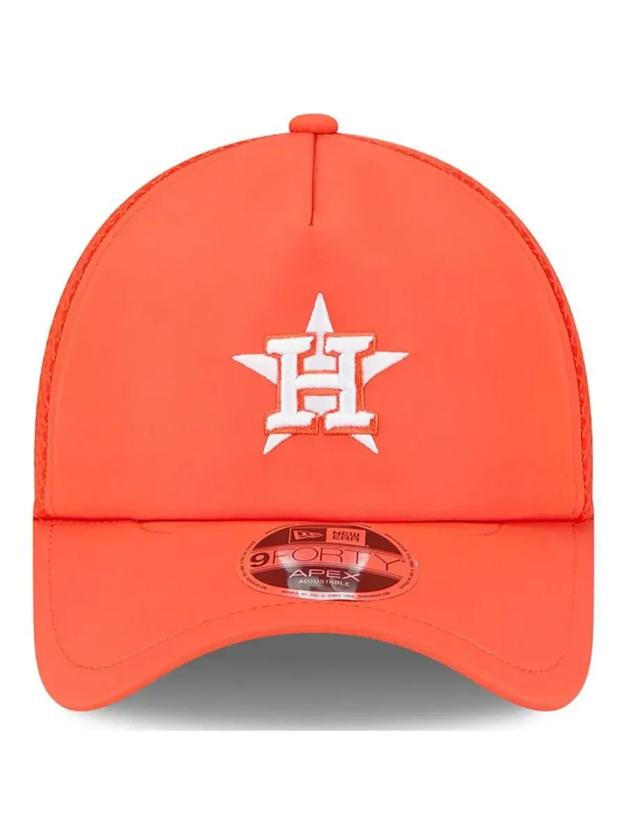 Кепка-тракер с вышивкой Houston Astros New Era — изображение 2 из 4, оранжевый