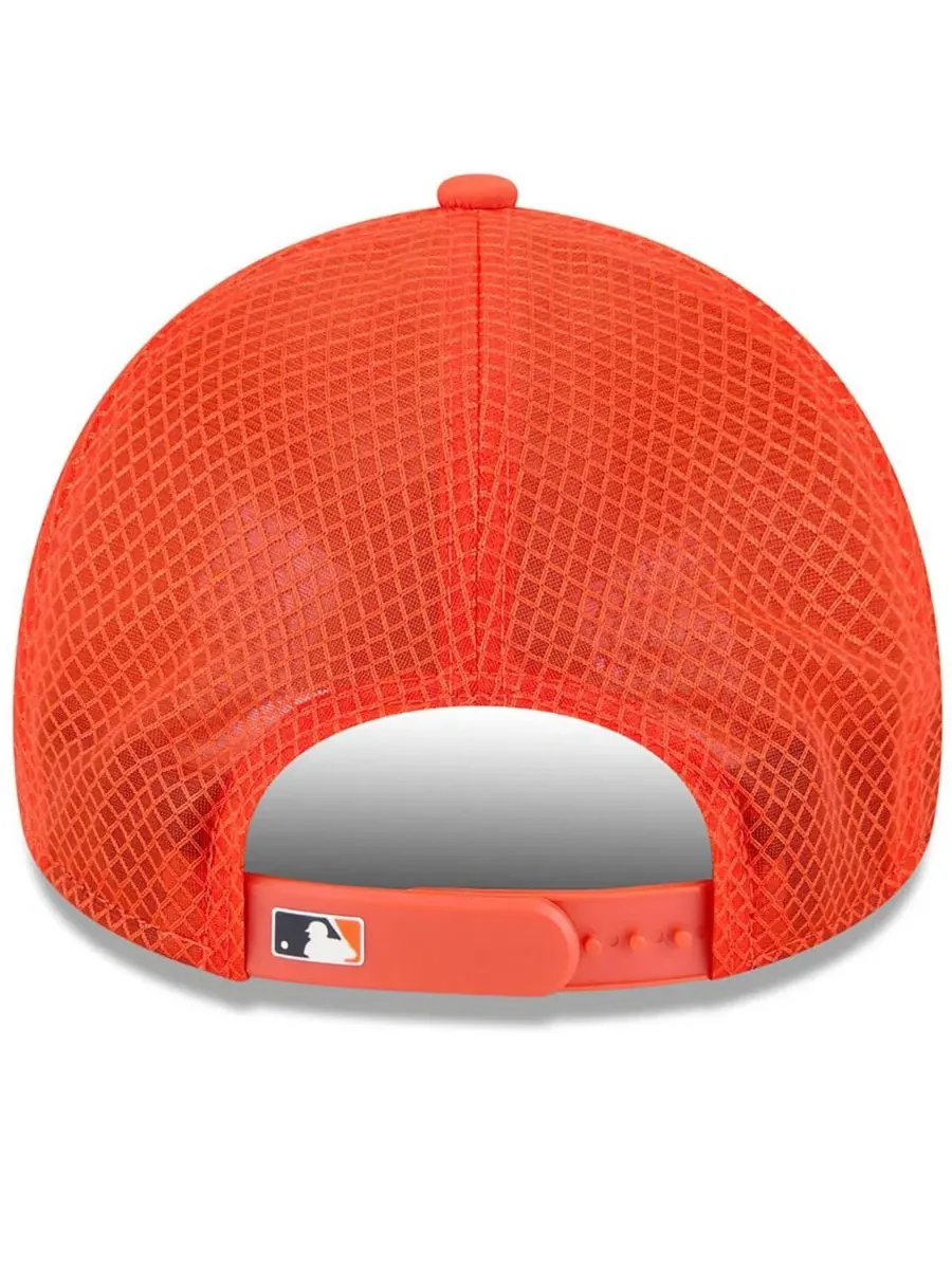 Кепка-тракер с вышивкой Houston Astros New Era — изображение 4 из 4, оранжевый
