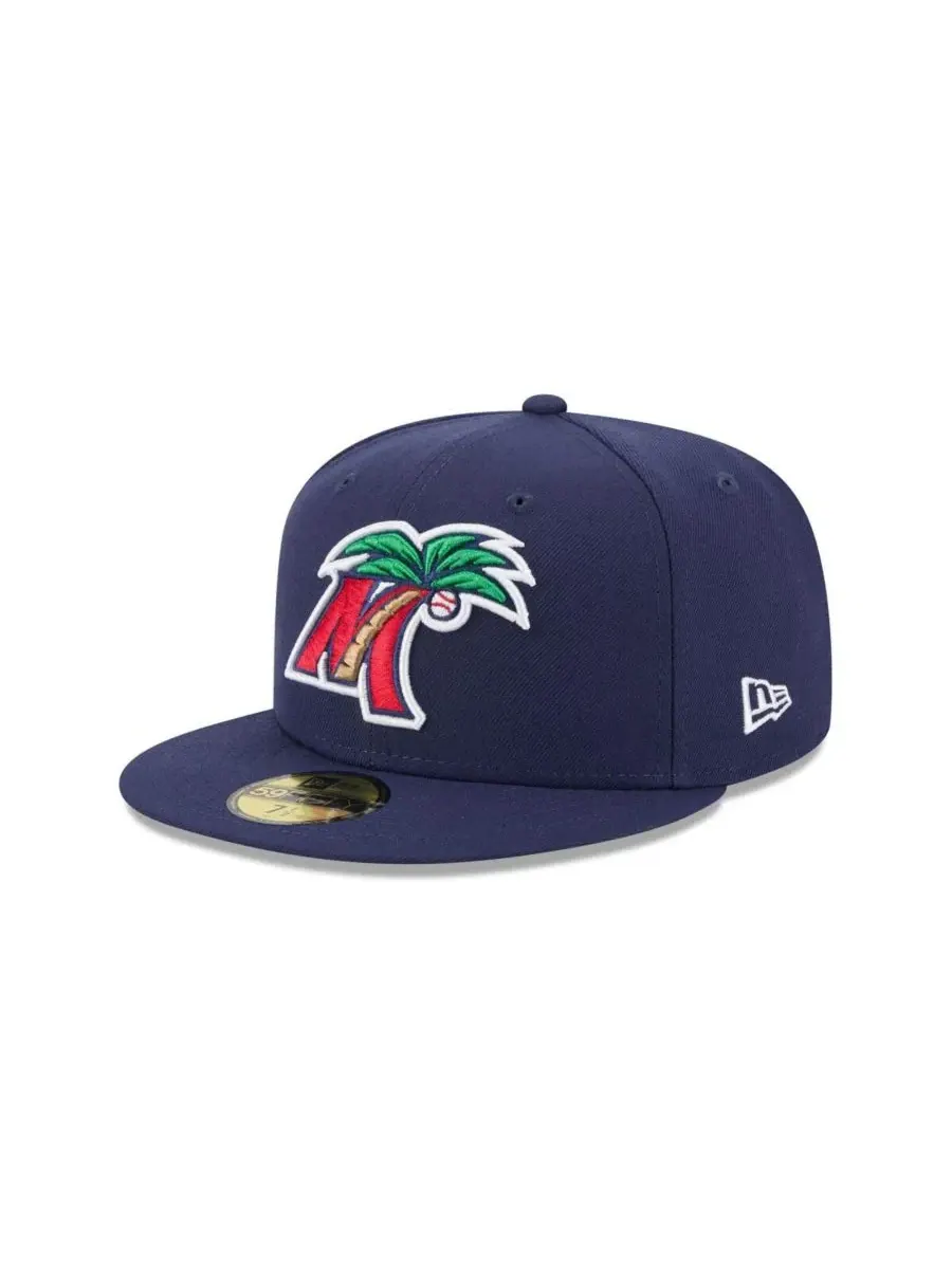 New Era Мужская кепка Navy Fort Myers Mighty Mussels Theme Nights 59FIFTY Fitted Hat