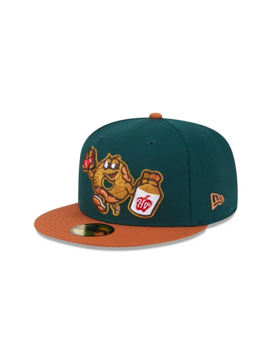 New Era Мужская зеленая кепка Hudson Valley Renegades Theme Nights 59FIFTY