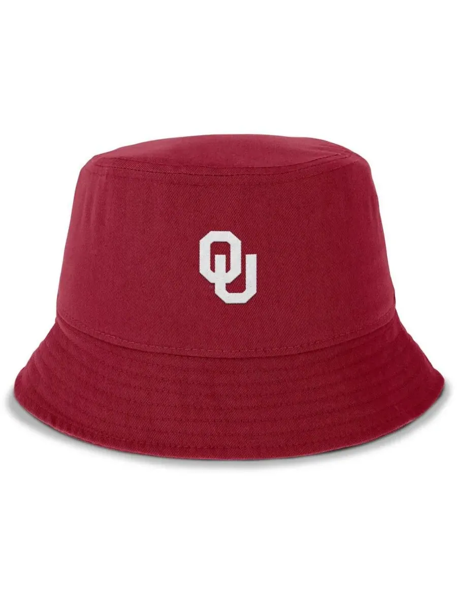 Jordan Мужская панама Oklahoma Sooners Apex Primetime цвета малиновой хаки — изображение 2 из 2, красный