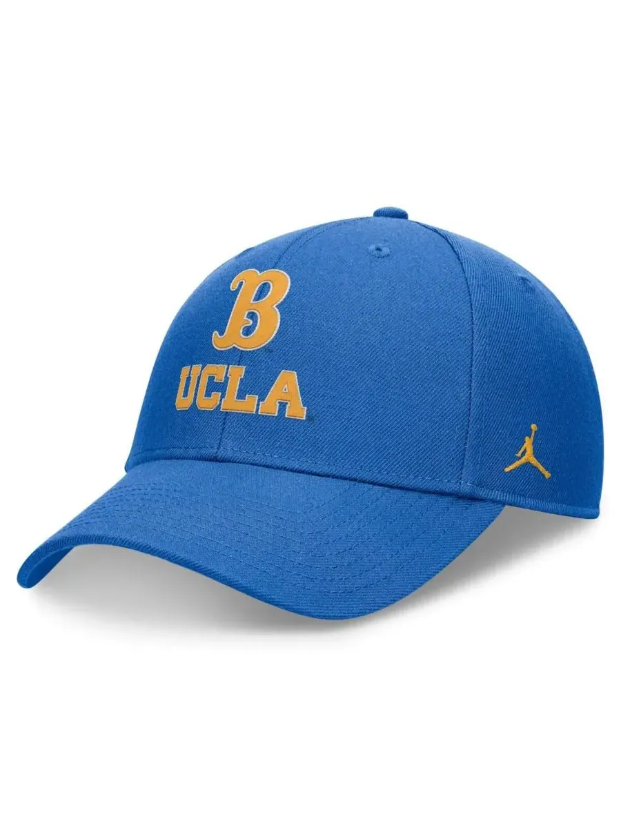Jordan Мужская синяя регулируемая кепка UCLA Bruins Primetime Rise