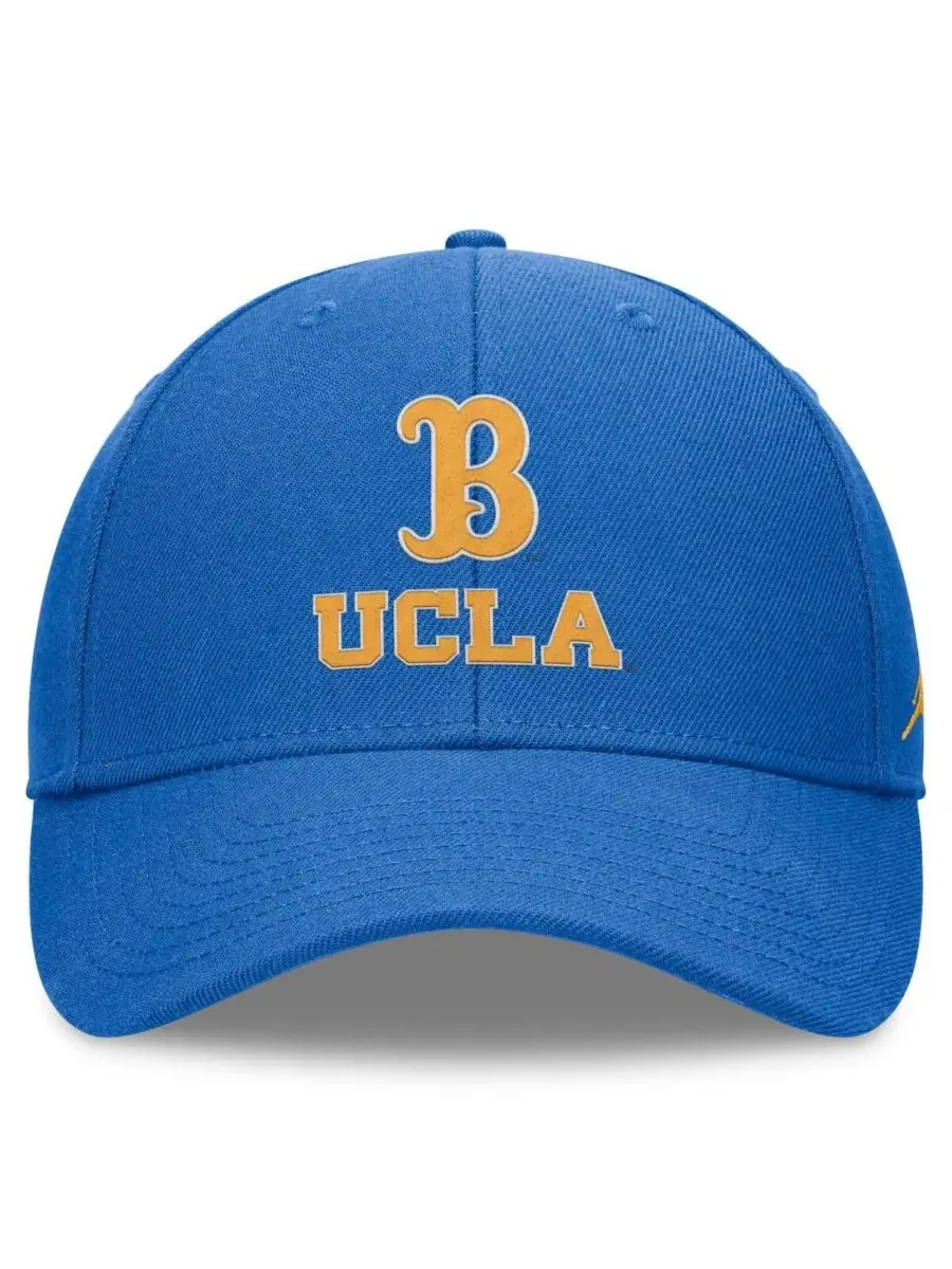 Jordan Мужская синяя регулируемая кепка UCLA Bruins Primetime Rise — изображение 2 из 4, синий