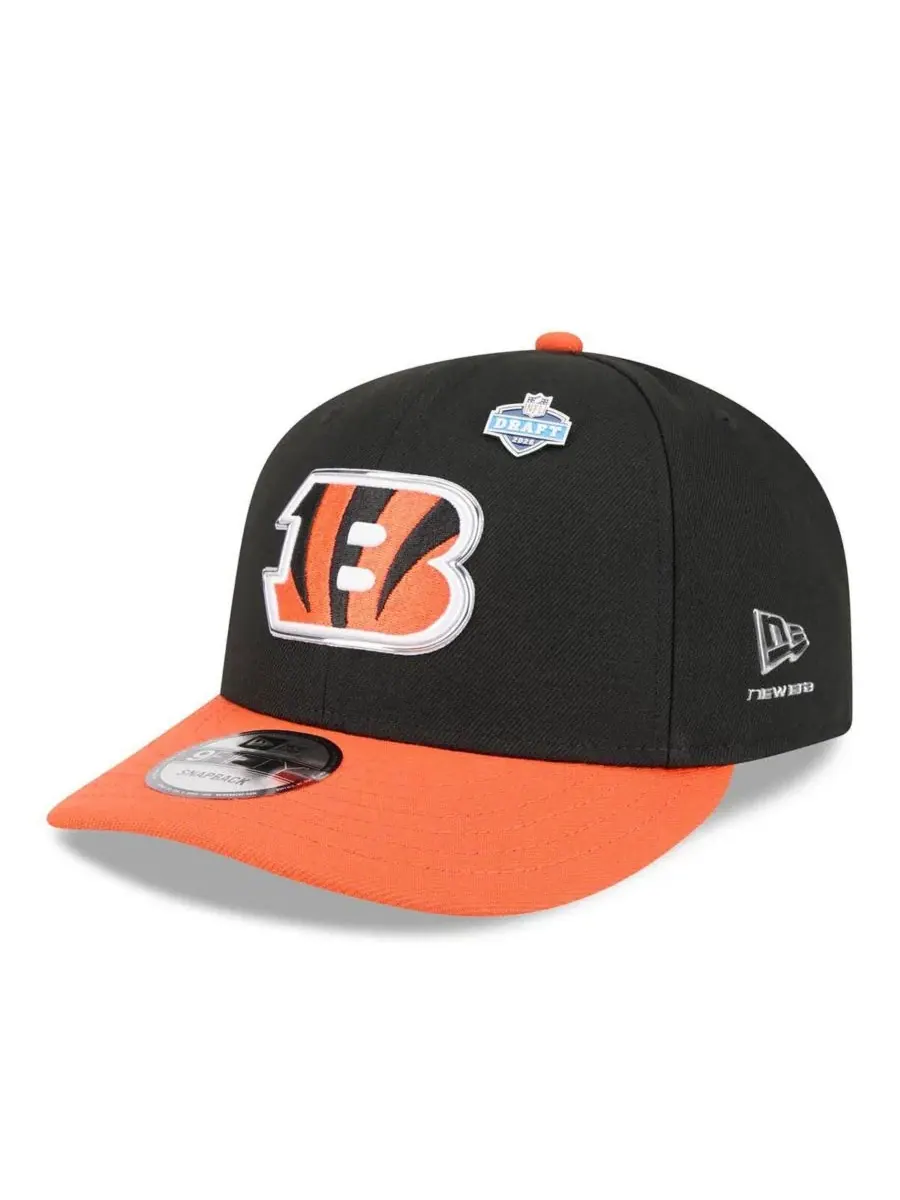 Кепка-снэпбек с принтом, модель 2026 NFL Draft On Stage Pre-Curved 9FIFTY New Era