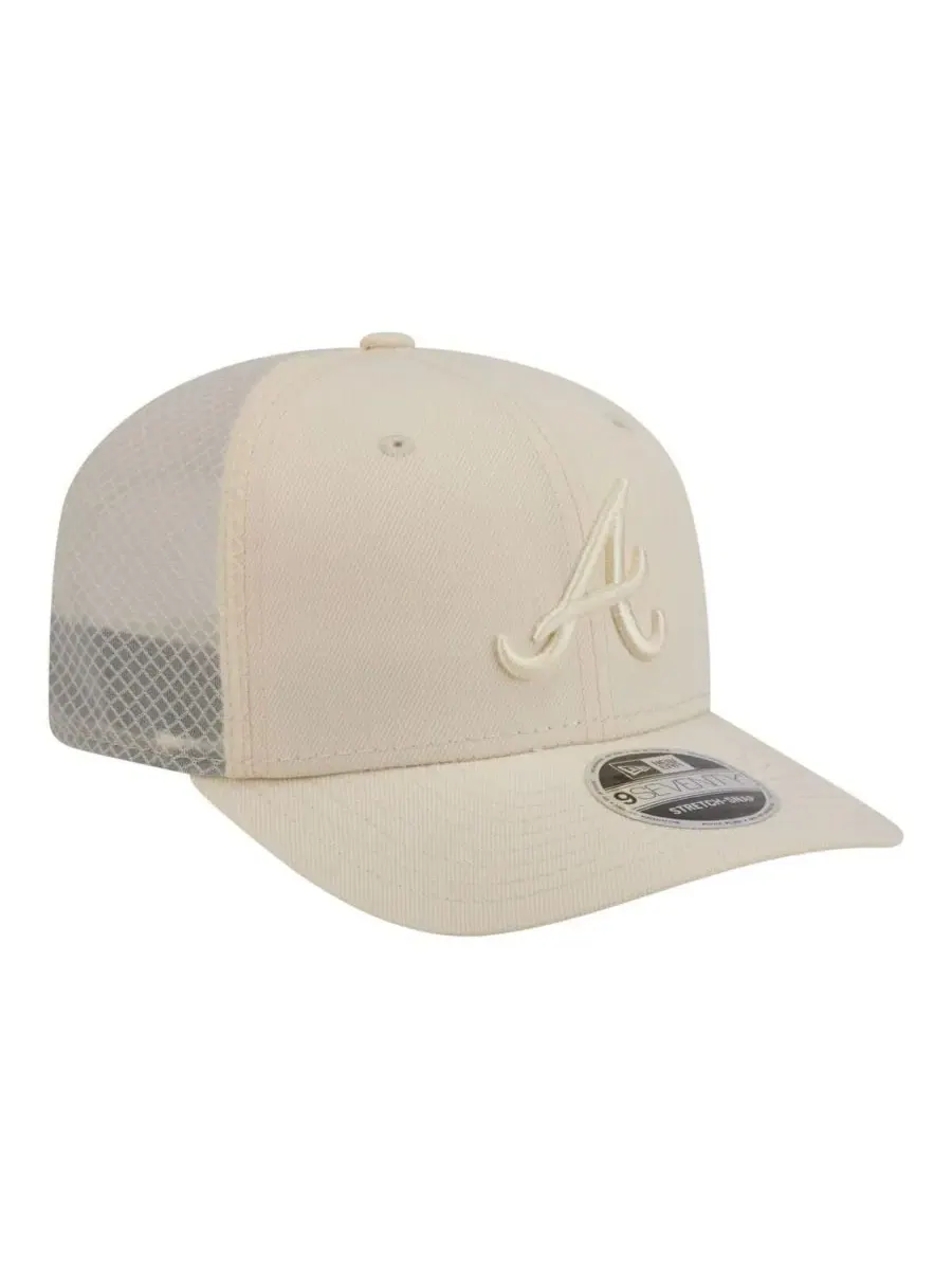 Бейсболка New Era Atlanta Braves Color Pack 9SEVENTY — изображение 3 из 5, светлый бежевый