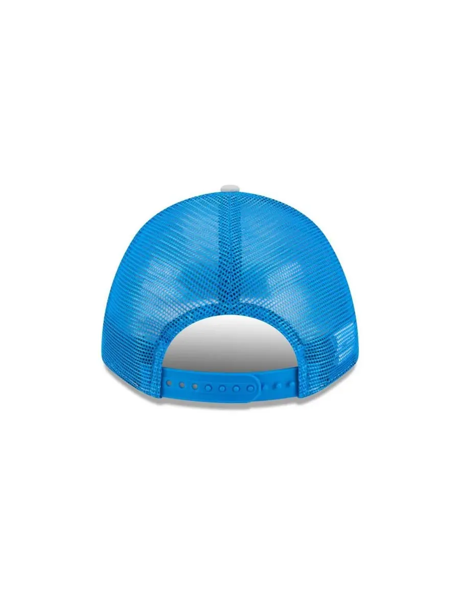 New Era Мужская серая регулируемая кепка Detroit Lions Linear A-Frame 9FORTY — изображение 2 из 5, серый