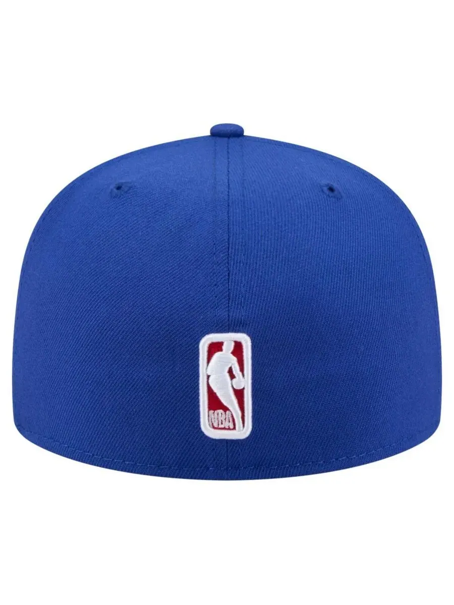 Мужская бейсболка Royal Philadelphia 76ers State Stitch 59FIFTY Fitted Hat New Era — изображение 4 из 4, королевский