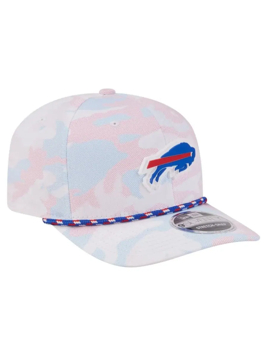 Кепка New Era с принтом Buffalo Bills — изображение 4 из 5, белый