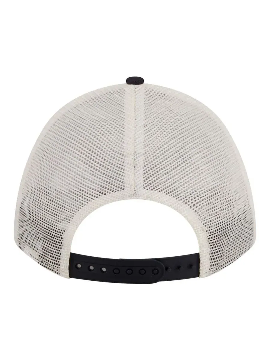 Бейсболка New York Yankees Retro 9FORTY M-Crown A-Frame Trucker New Era — изображение 2 из 4, светлый бежевый черный