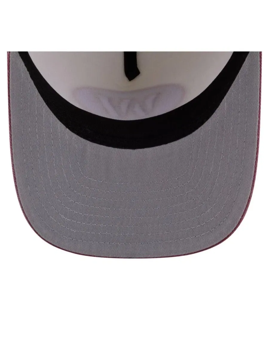 Кепка-снапбек Washed A-Frame 9FIFTY New Era — изображение 5 из 5, кремовый бордовый