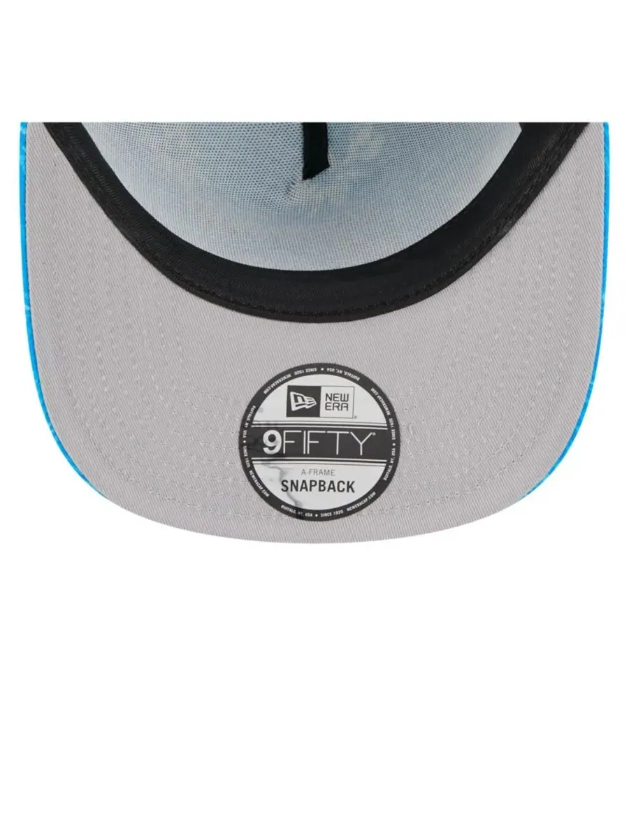 Кепка-снэпбек с принтом Detroit Lions Palm Print New Era — изображение 2 из 5, синий