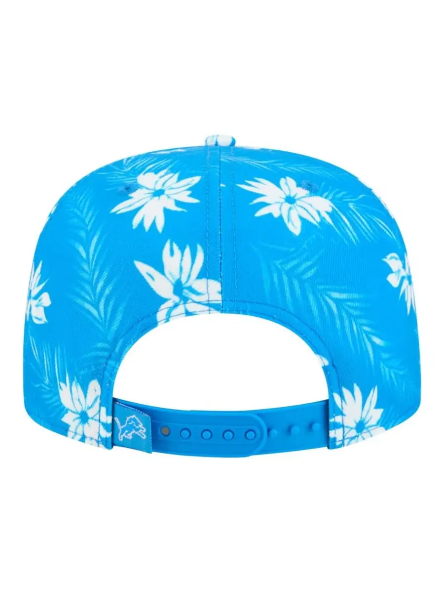 Кепка-снэпбек с принтом Detroit Lions Palm Print New Era — изображение 3 из 5, синий