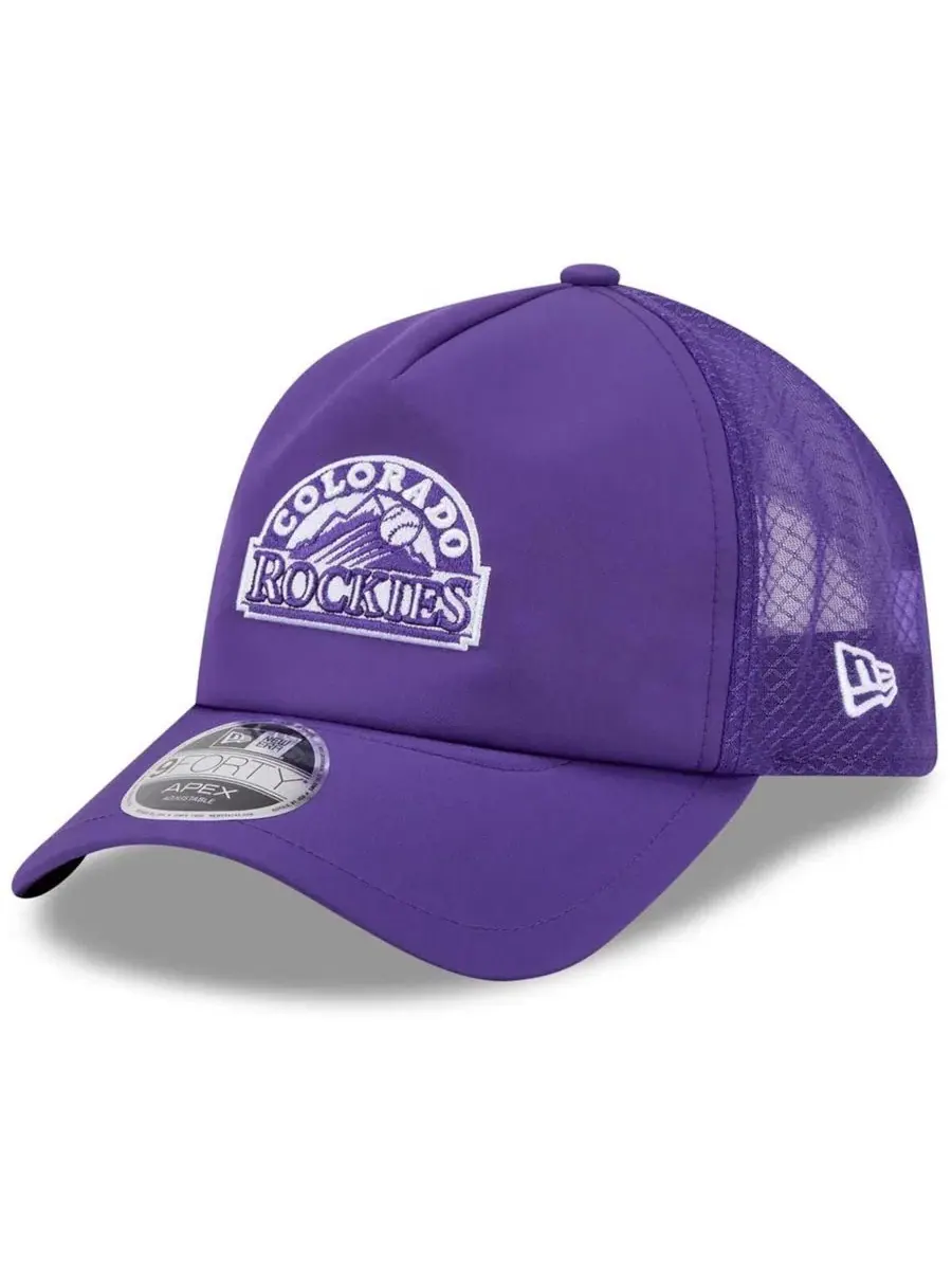 Бейсболка New Era с вышитым логотипом Colorado Rockies