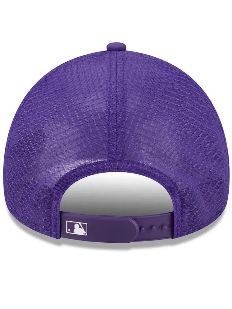 Бейсболка New Era с вышитым логотипом Colorado Rockies — изображение 2 из 4, фиолетовый