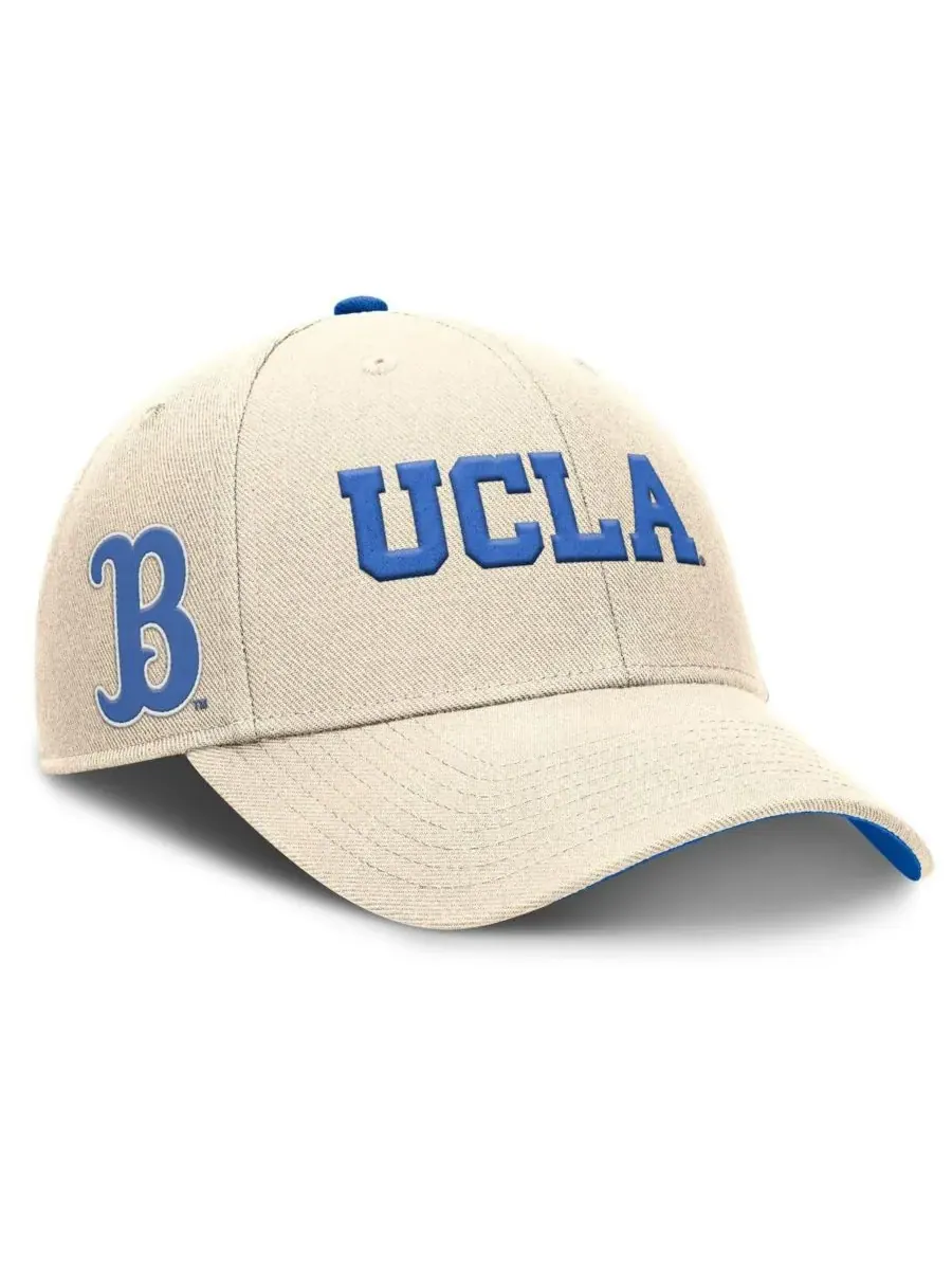 Мужская бейсболка Natural UCLA Bruins Primetime Rise с регулируемой высотой Jordan