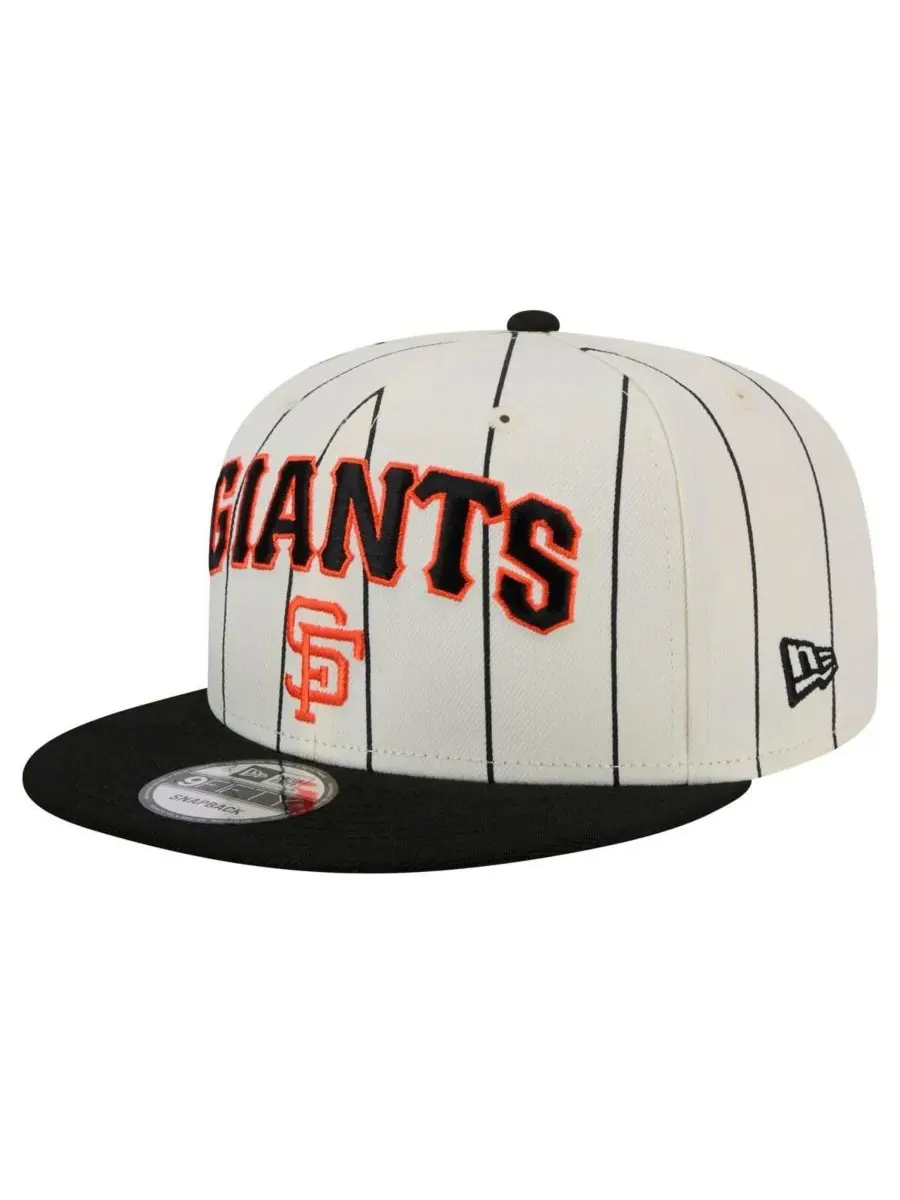 New Era Мужская белая кепка-бейсболка San Francisco Giants в полоску 9FIFTY