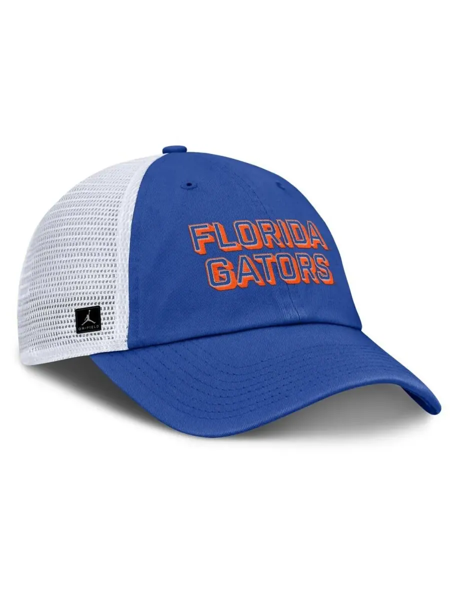 Мужская регулируемая бейсболка "Rolly Florida Gators 2025 Gameday On-Field Club" Jordan — изображение 3 из 4, королевский