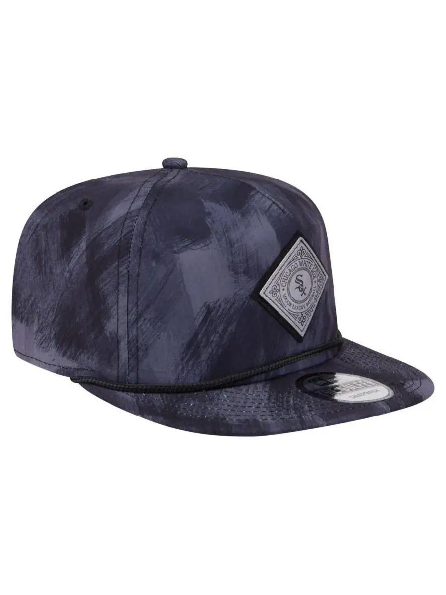 New Era Мужская темно-синяя бейсболка-снепбек для гольфа с принтом Chicago White Sox — изображение 3 из 5, темно-синий