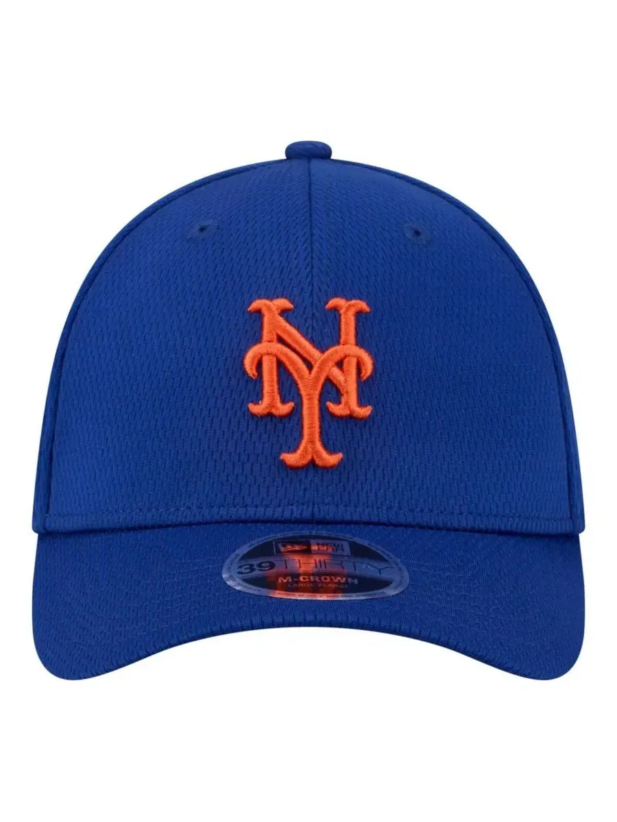 Мужская бейсболка Royal New York Mets Dash 39THIRTY Flex New Era — изображение 2 из 5, королевский