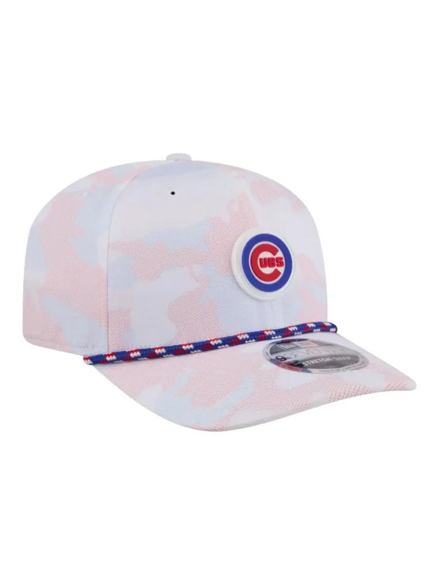 Кепка с козырьком Camo Rope 9SEVENTY New Era — изображение 3 из 5, белый