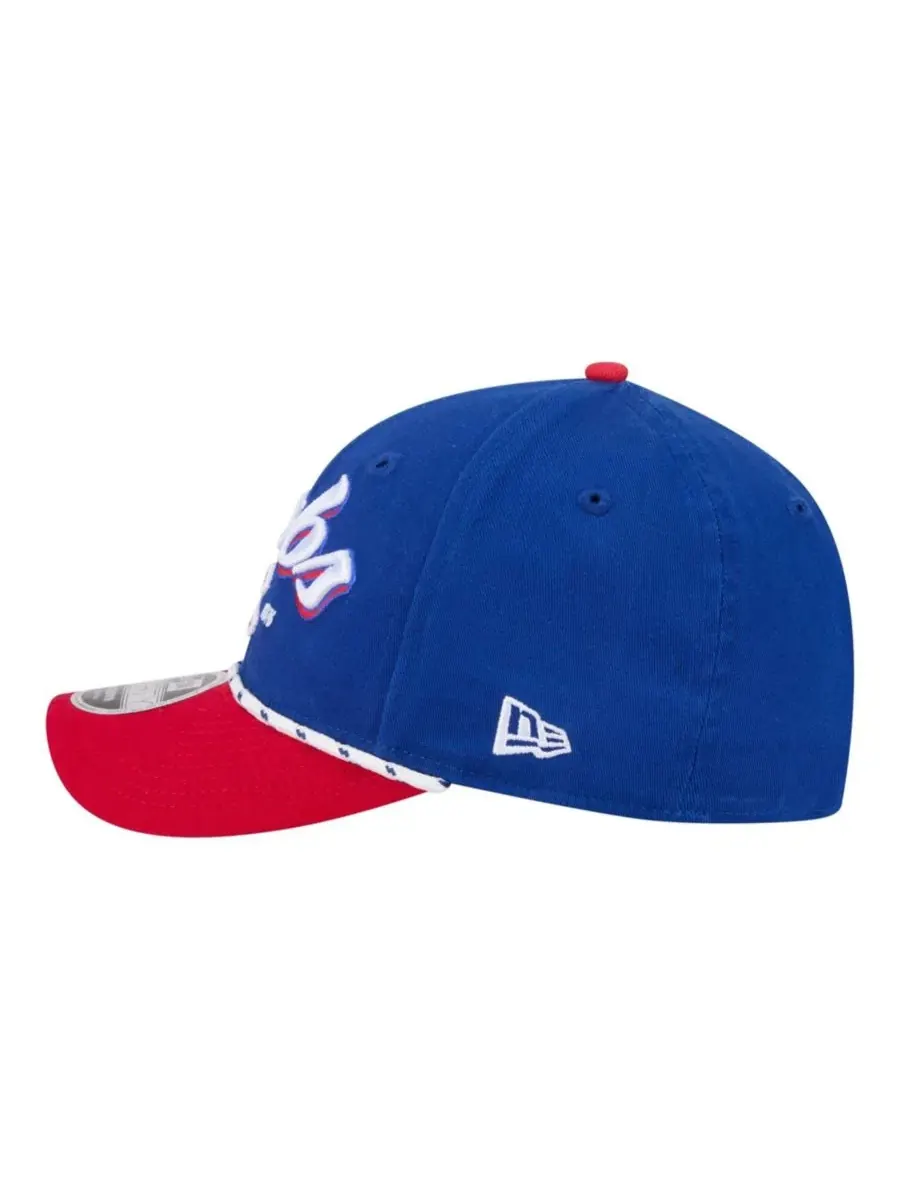 Кепка с изогнутым козырьком и вышивкой New Era Chicago Cubs Team Loyal 9FORTY M-Crown — изображение 6 из 7, красный