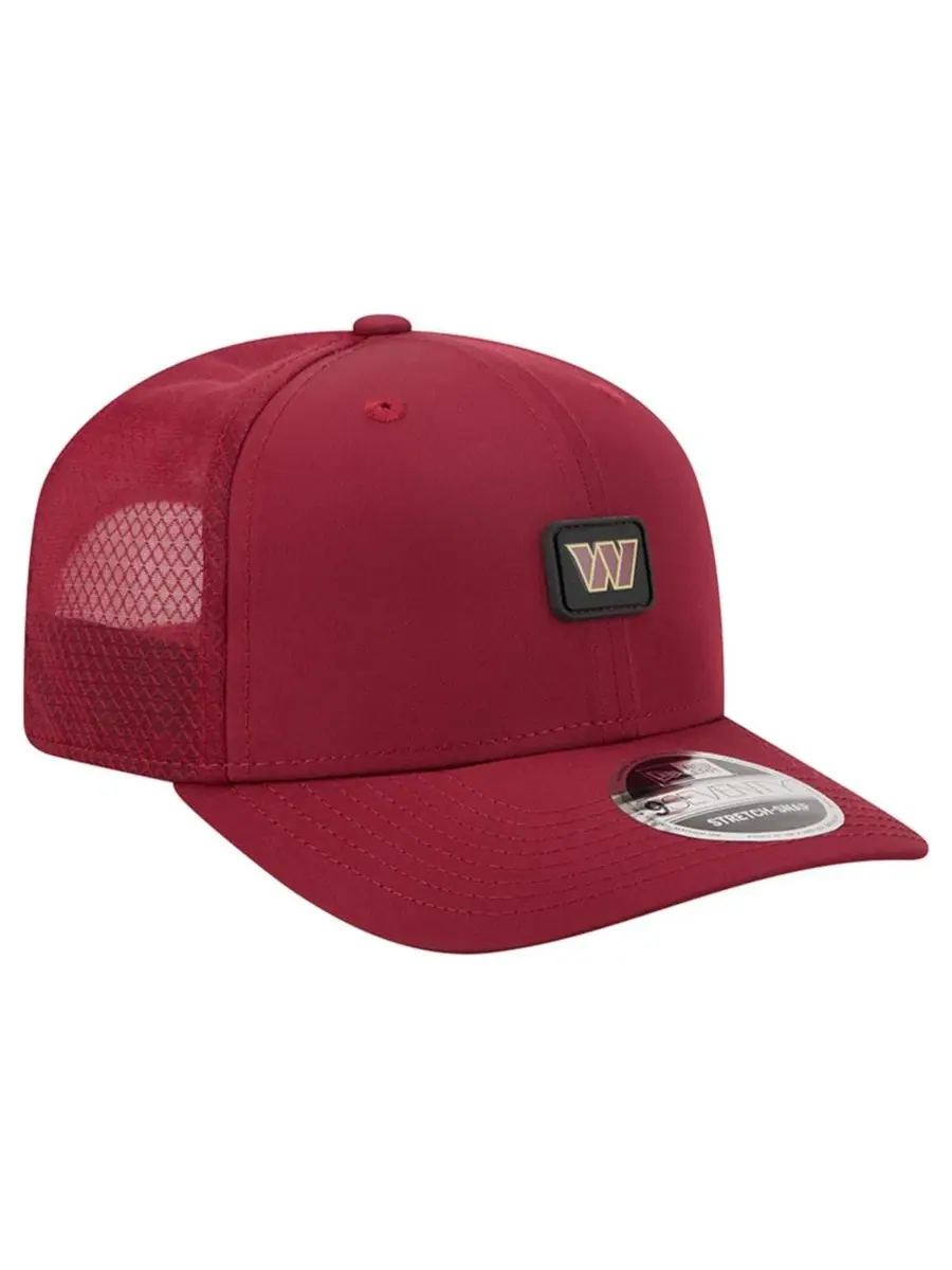 Кепка 9SEVENTY с вышитым логотипом New Era — изображение 3 из 5, бордовый