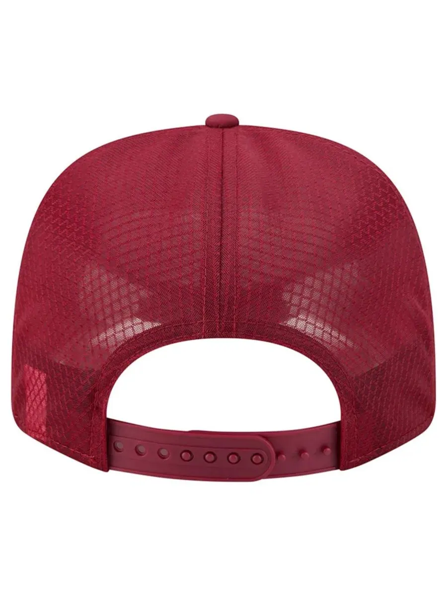 Кепка 9SEVENTY с вышитым логотипом New Era — изображение 4 из 5, бордовый