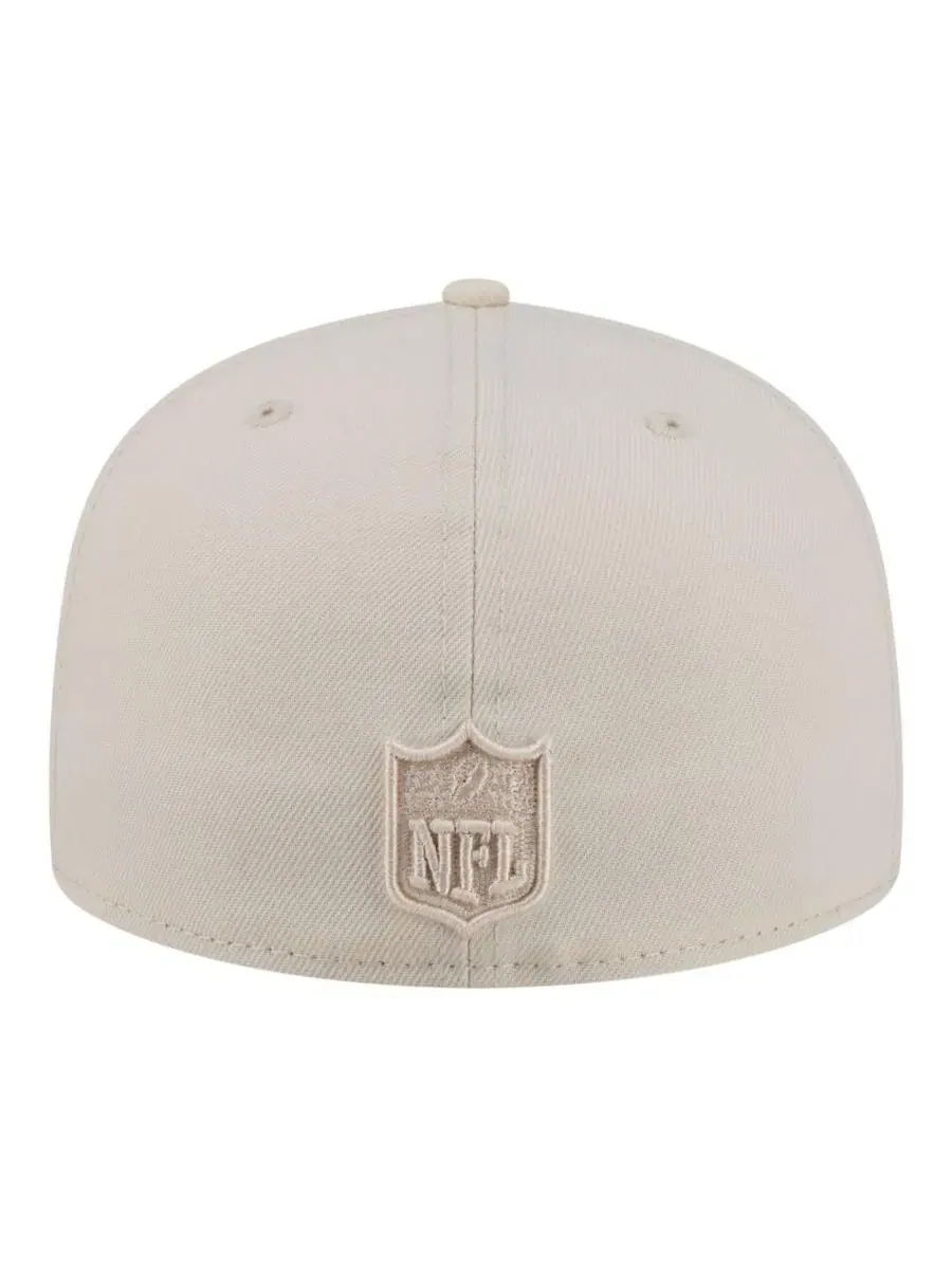 Кепка New Era 59FIFTY Pittsburgh Steelers — изображение 4 из 4, бежевый