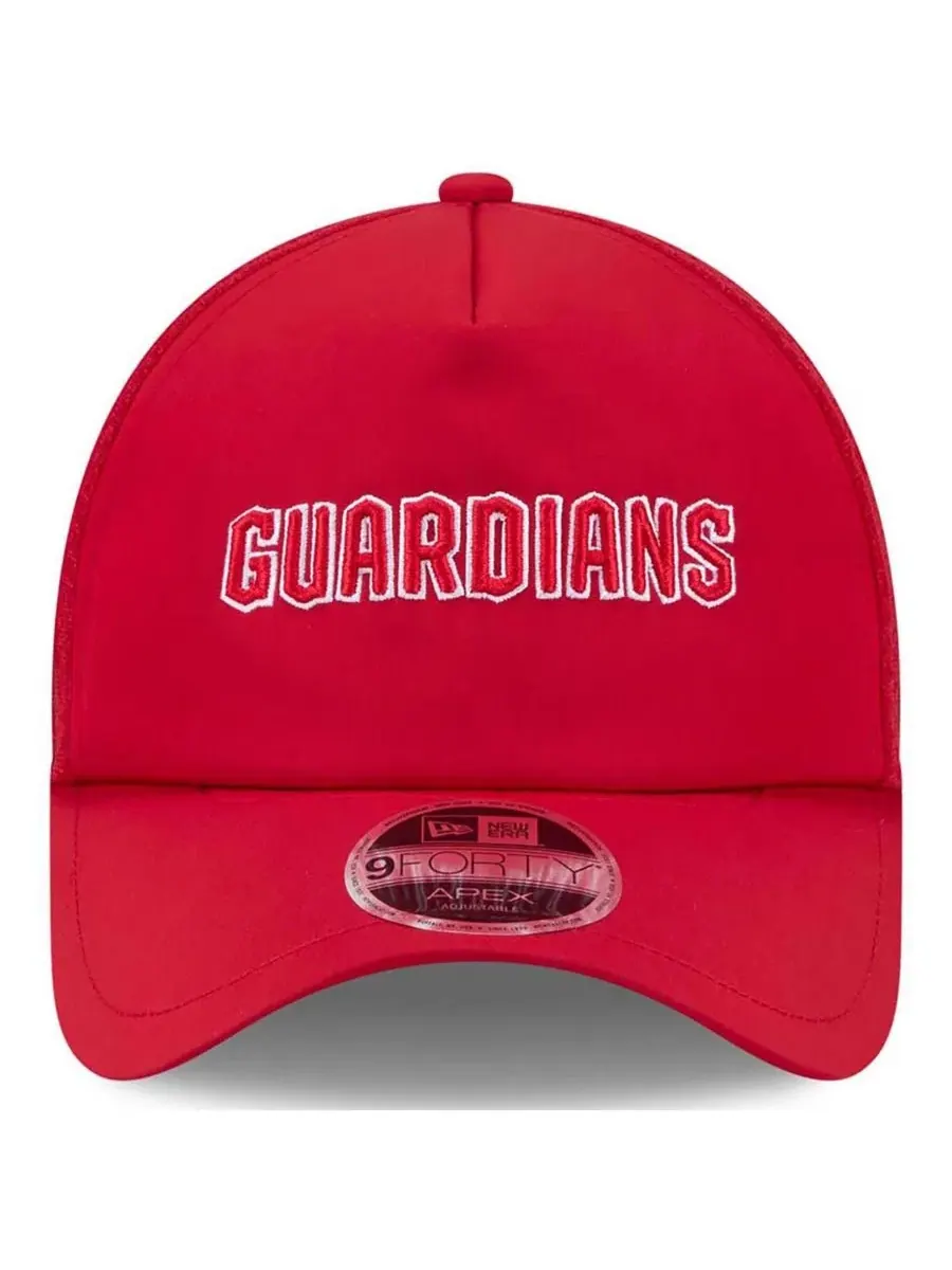 Бейсболка с вышитым логотипом Cleveland Guardians New Era — изображение 4 из 4, красный