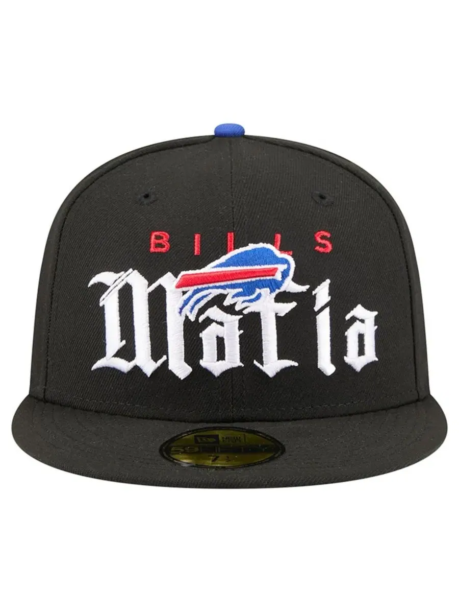 Кепка New Era с вышивкой Bills Mafia — изображение 4 из 4, черный