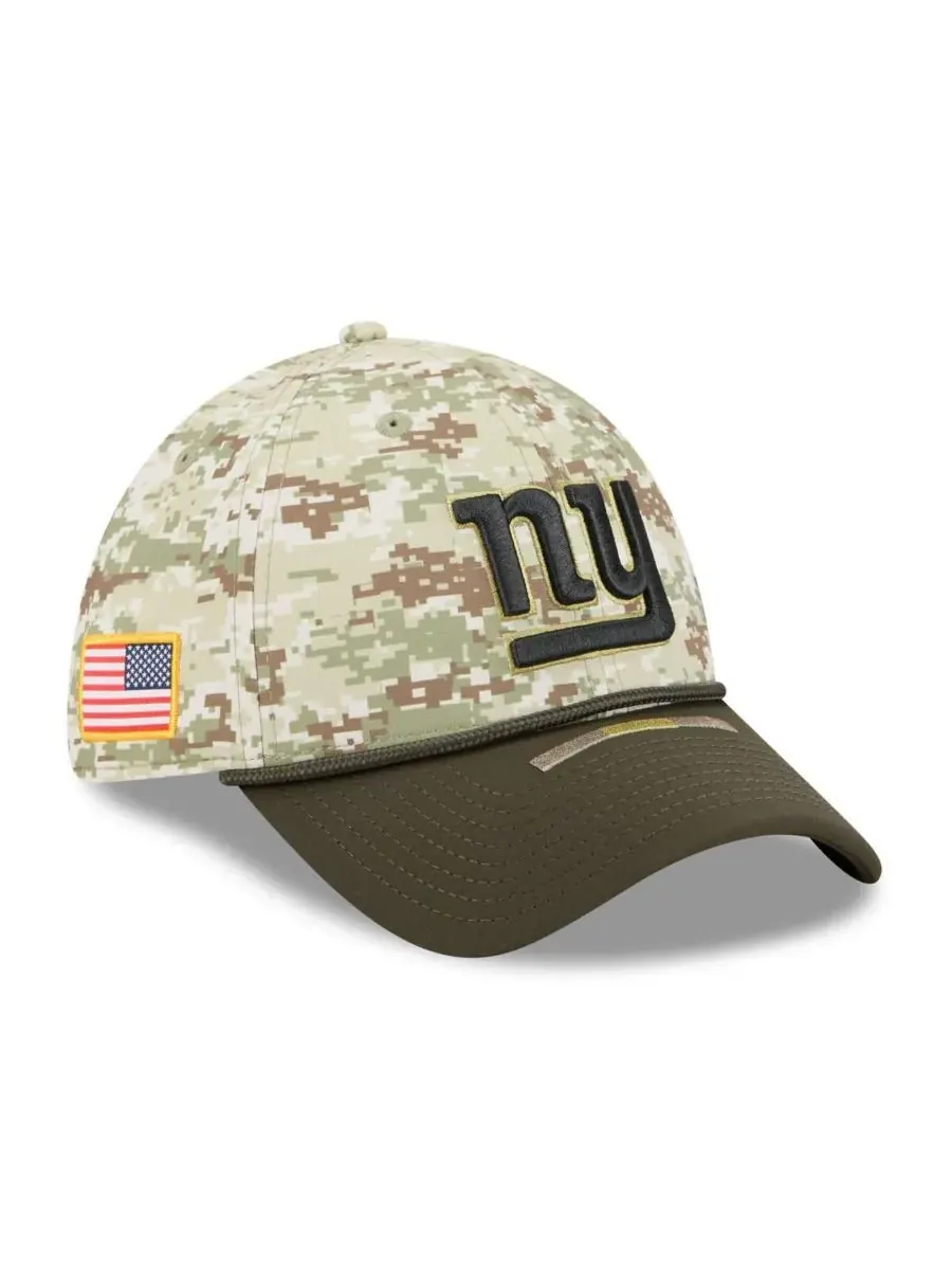 New Era Мужская кепка New York Giants 2025 Salute to Service 39THIRTY Flex Hat в