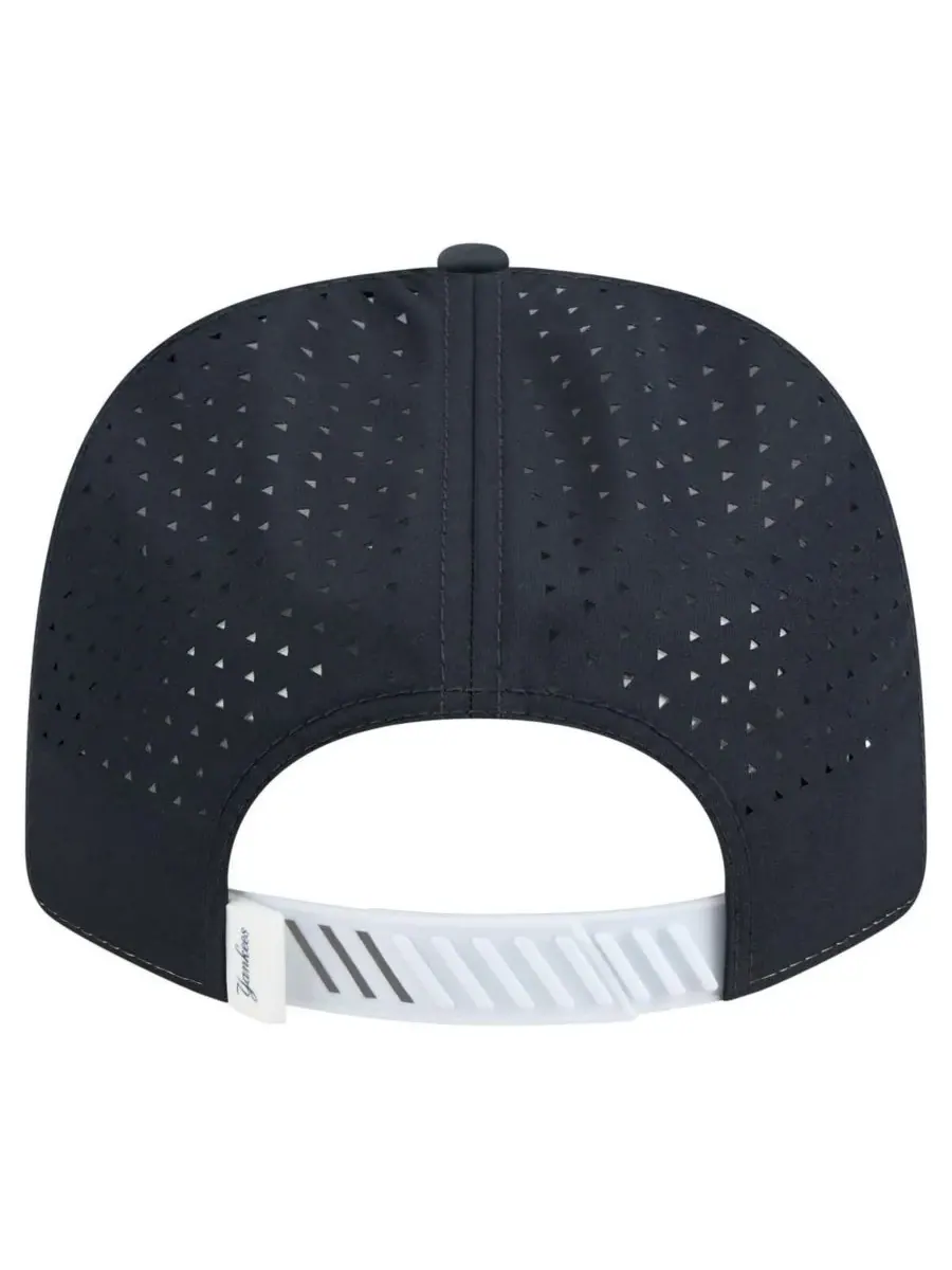 New Era Мужская белая/темно-синяя регулируемая бейсболка New York Yankees Established Patch 9SEVENTY — изображение 2 из 4
