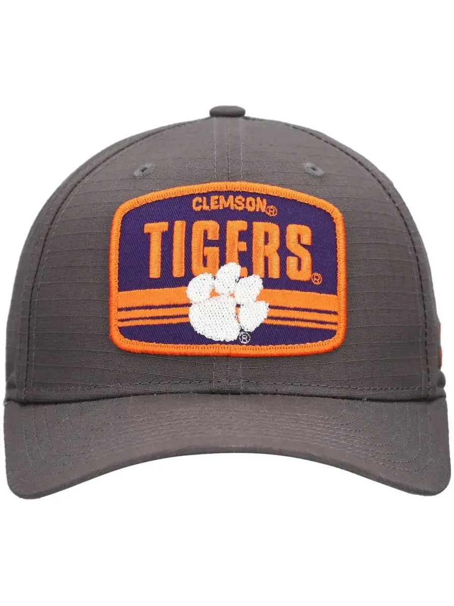 New Era Мужская бейсболка Clemson Tigers Team Elevated 9SEVENTY с регулируемой застежкой-липучкой — изображение 2 из 5