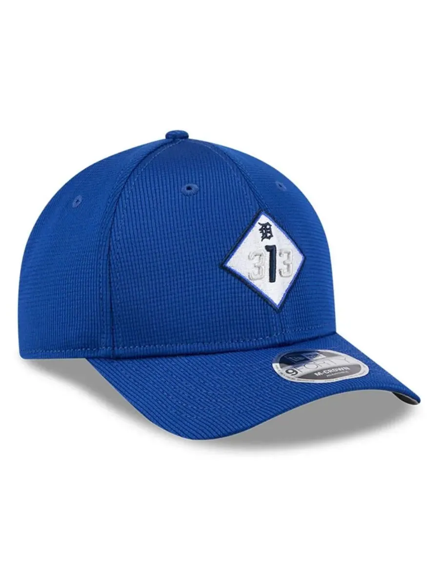 New Era Мужская синяя бейсболка Detroit Tigers City Connect Batting Practice 9FORTY с регулируемой — изображение 3 из 4