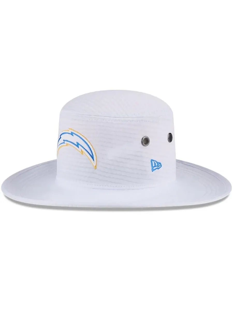 New Era Мужская белая панама Los Angeles Chargers 2024 NFL Training Camp