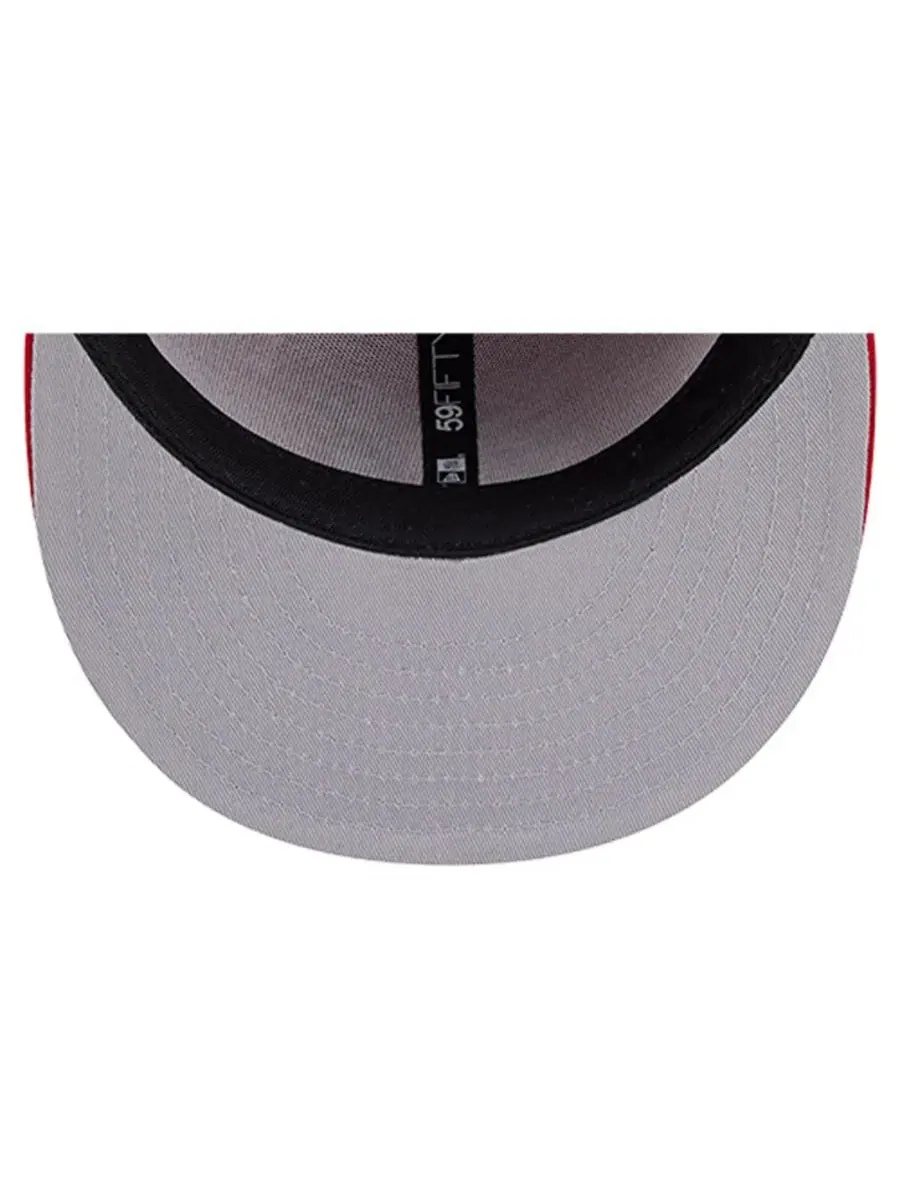 Кепка с ушками и подкладкой из шерпы, модель Injection Dog Ear Classic Fitted New Era — изображение 5 из 5, красный