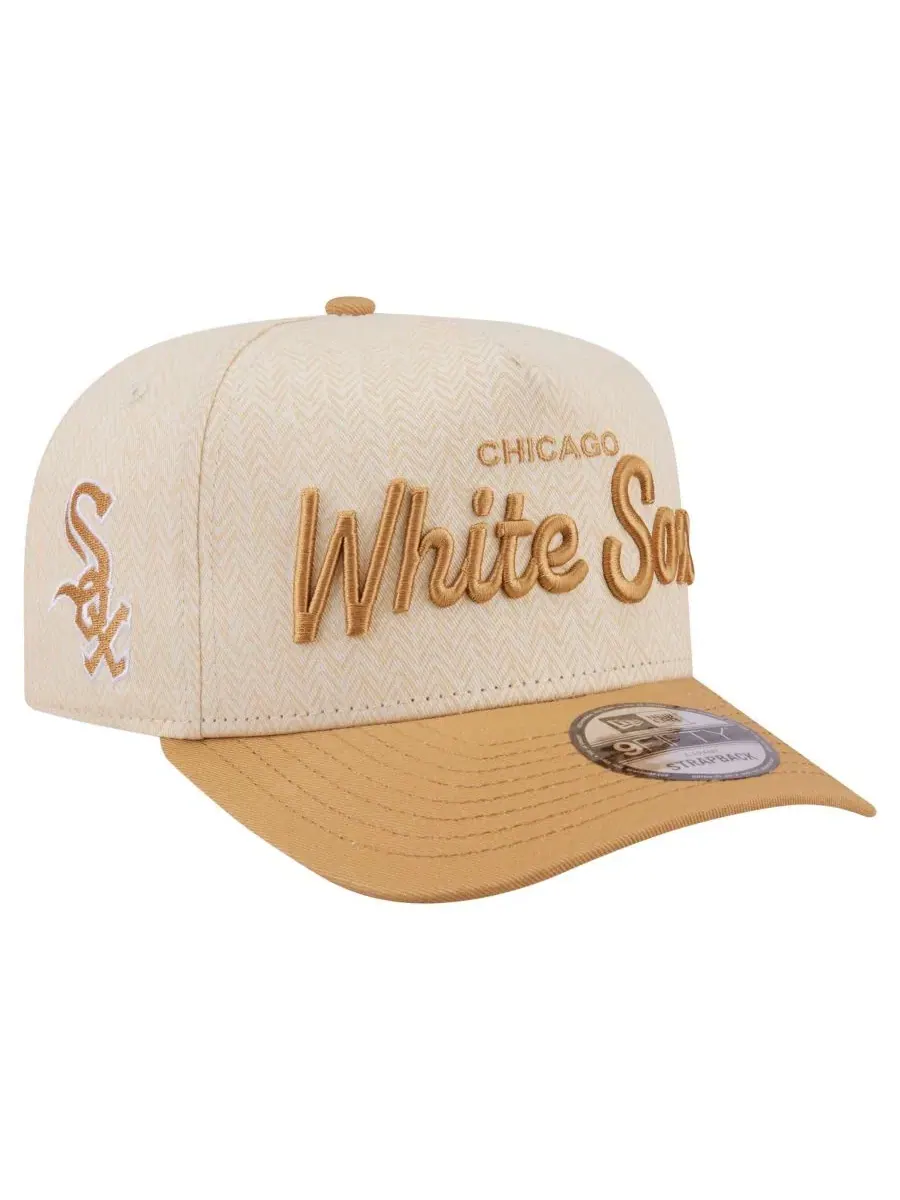 Кепка-снэпбек с вышивкой, модель Herringbone 9FIFTY A-Frame New Era