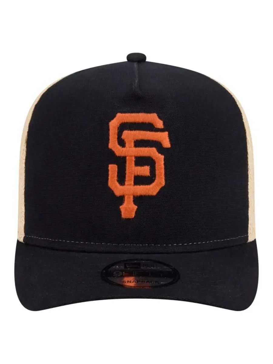 Кепка-тракер с высокой тульей и принтом команды San Francisco Giants, модель Grained 9FIFTY A-Frame — изображение 2 из 7