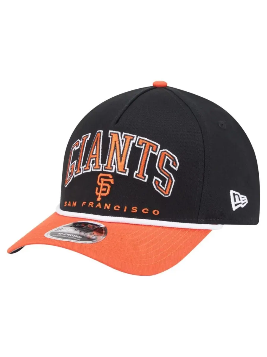 Кепка с вышивкой San Francisco Giants Arch 9FORTY A-Frame M-Crown Adjustable Hat New Era