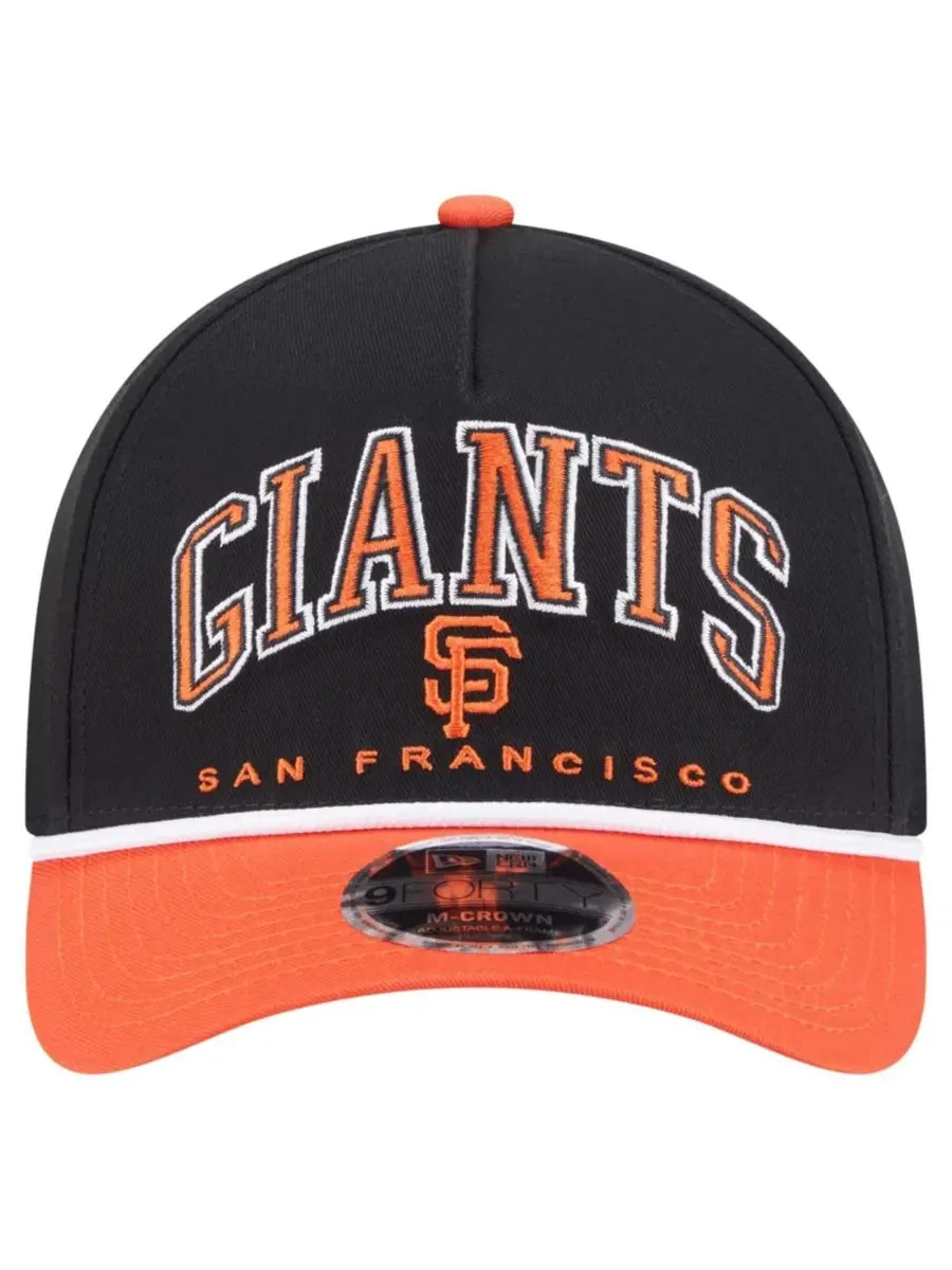 Кепка с вышивкой San Francisco Giants Arch 9FORTY A-Frame M-Crown Adjustable Hat New Era — изображение 2 из 5