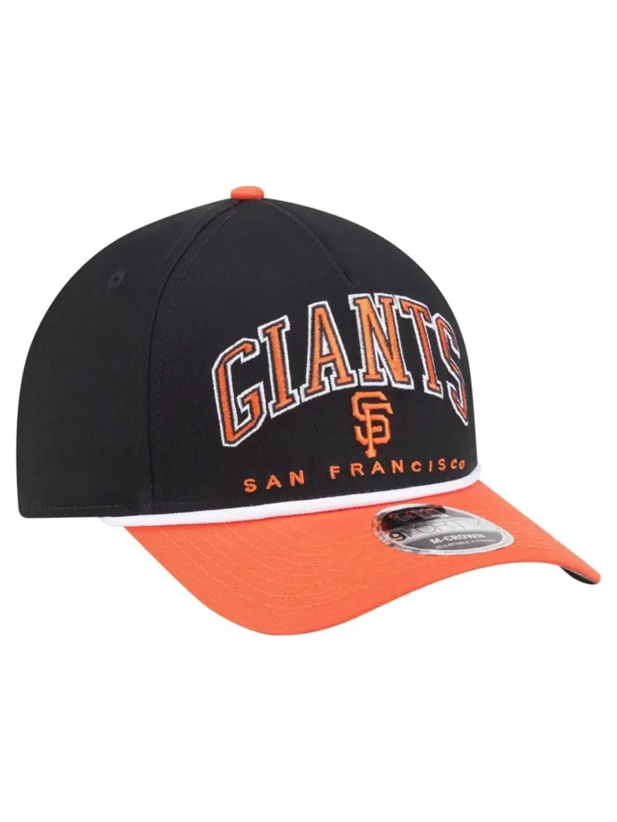 Кепка с вышивкой San Francisco Giants Arch 9FORTY A-Frame M-Crown Adjustable Hat New Era — изображение 3 из 5